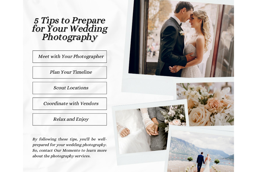 5 Tips to Prepare for Your Wedding Photography